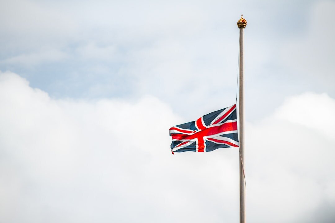 uk flag and eu flag