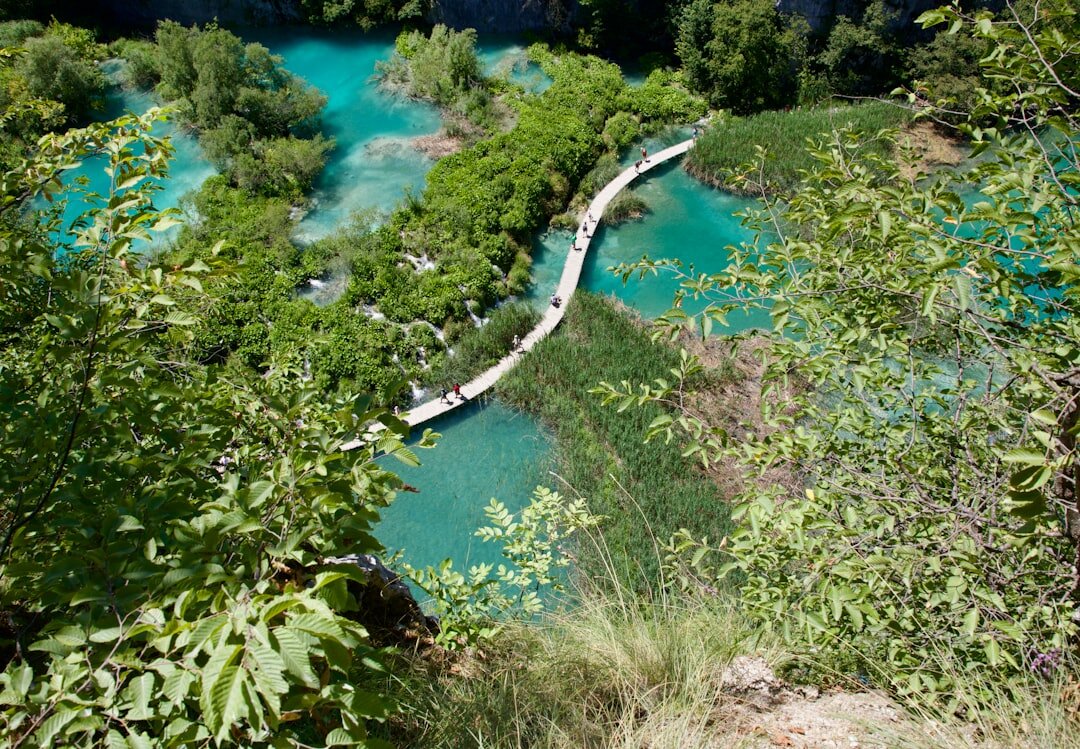 croatian national park visitors