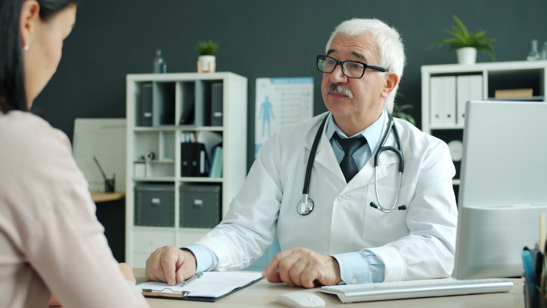 doctor consulting patient